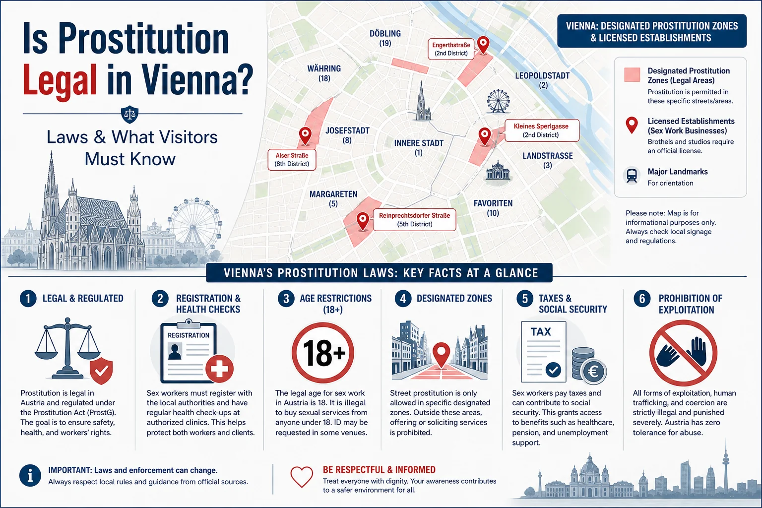 Is Prostitution Legal in Vienna? Laws & What Visitors Must Know infographic