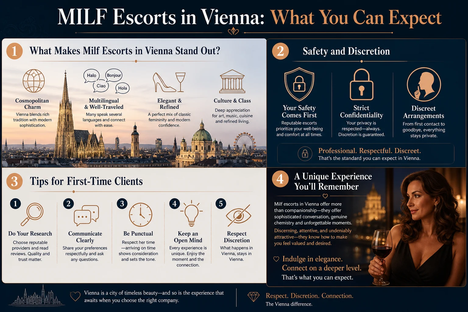 MILF Escorts in Vienna: What You Can Expect infographic