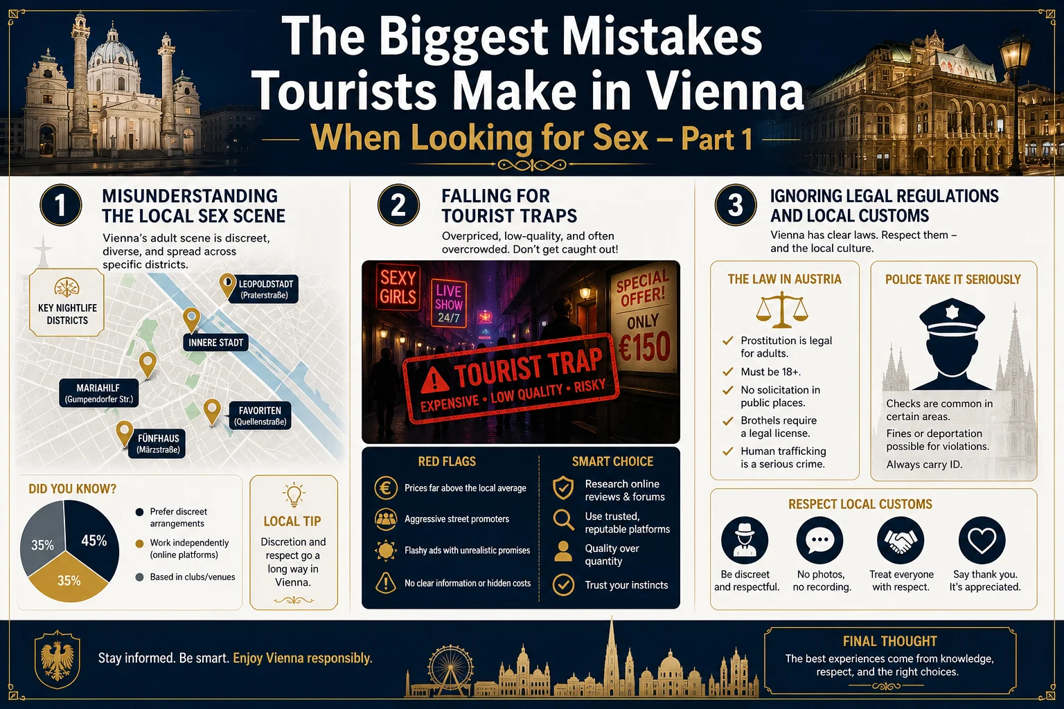 The Biggest Mistakes Tourists Make in Vienna When Looking for Sex infographic