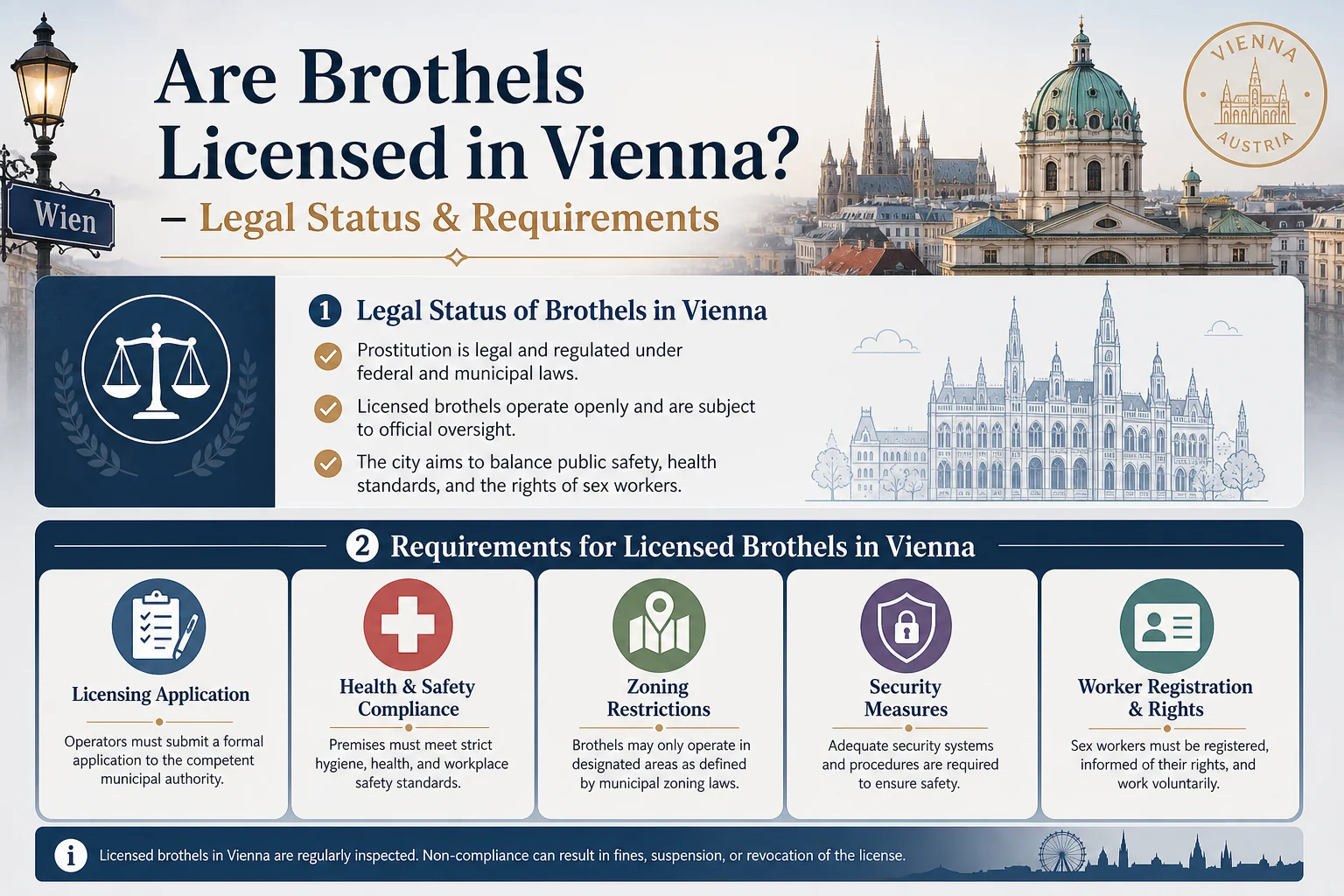 Are Brothels Licensed in Vienna? infographic