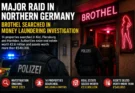 Major Raid in Northern Germany: Brothel Searched in Money Laundering Investigation
