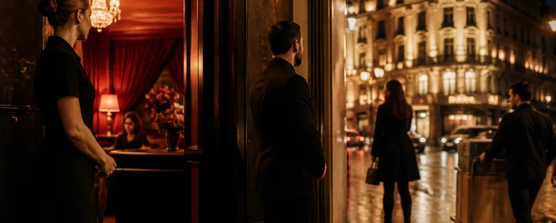 Editorial image of a Vienna venue interior representing the staff who run a licensed house