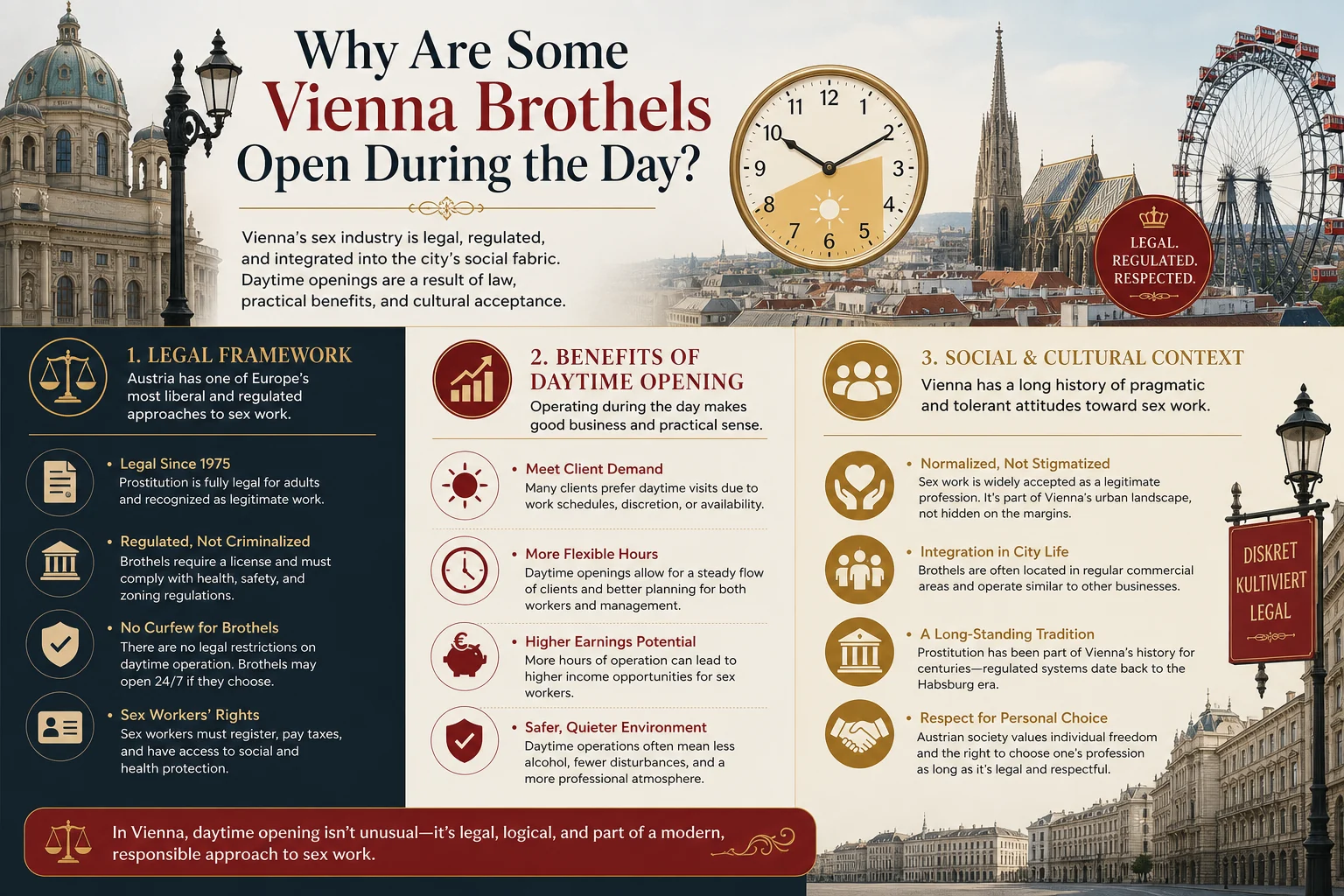 Why Are Some Vienna Brothels Open During the Day? infographic